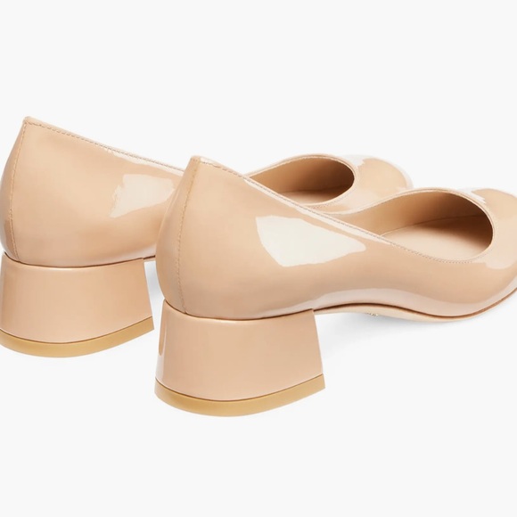 🌹STUART WEITZMAN🌹 Vivienne 35 Nude Pump Size:9B - Picture 4 of 11
